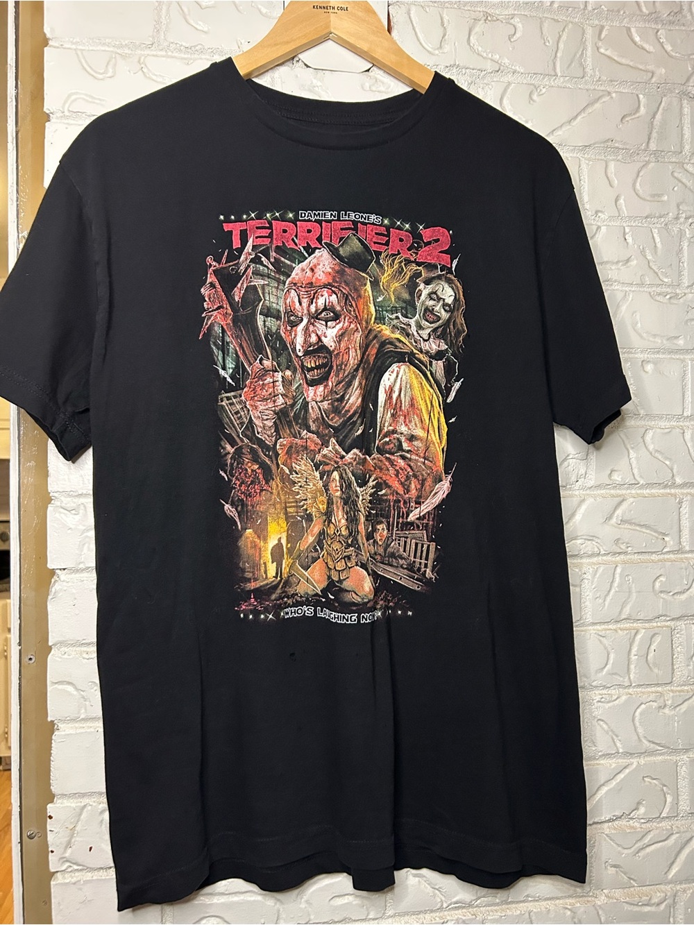 Terrifier 2 - Who’s Laughing Now Promo Shirt - Size Large